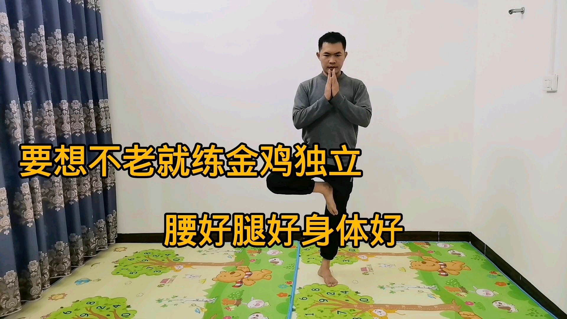 金鸡独立桩的正确姿势(金鸡独立桩的正确姿势图解)